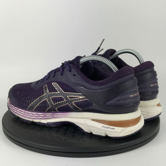 Asics Gel-Kayano 25 Purple Athletic Running Shoes Women’s Size 8.5 - Picture 7 of 12